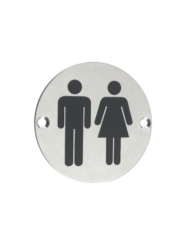 Zoo Hardware Sex Symbol - Unisex - 76mm dia - Satin Stainless