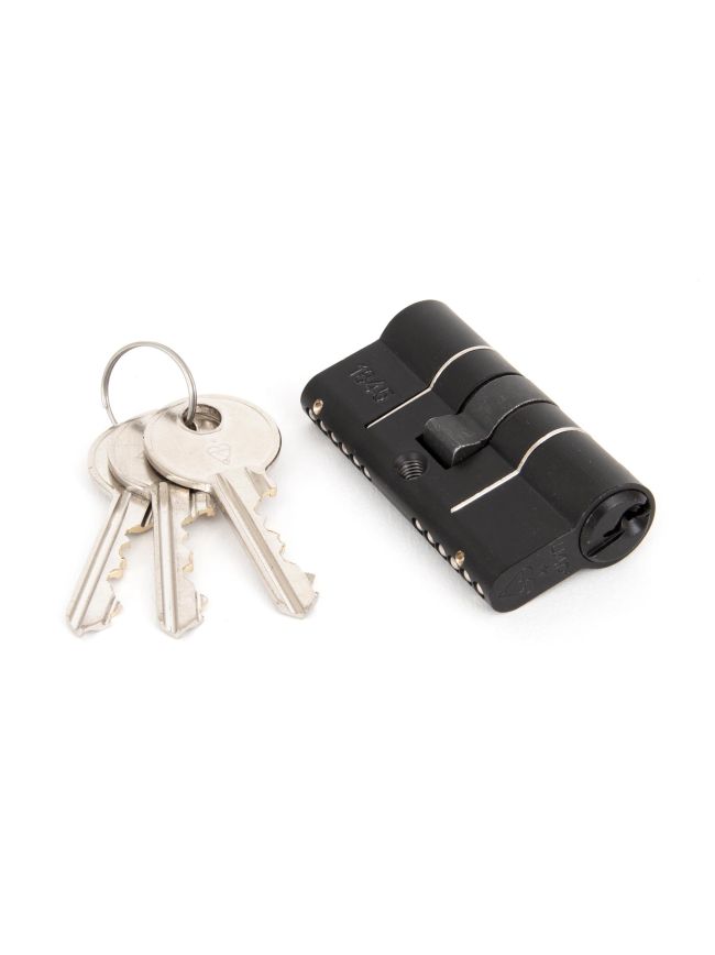 Black 30/30 6pin Euro Cylinder KA