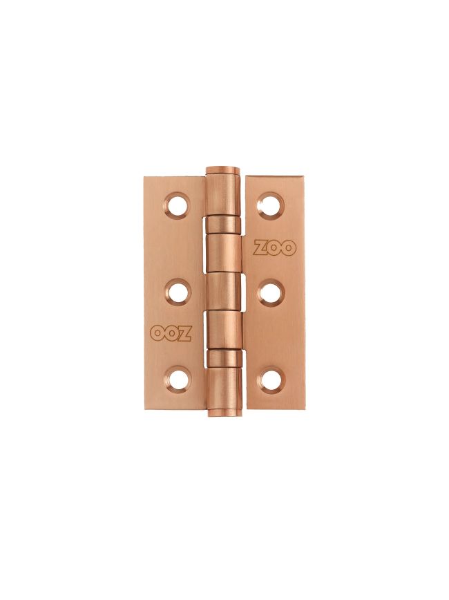 Zoo Hardware Stainless Steel Door Hinge 3"x2"x2mm - PVD Bronze
