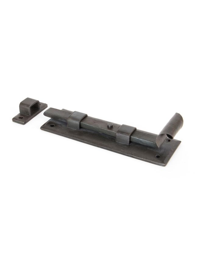 Beeswax 6" Straight Door Bolt