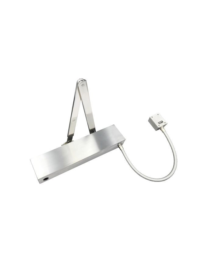 Zoo Hardware E-Mag Door Closer Size 5 Square - Stainless Steel