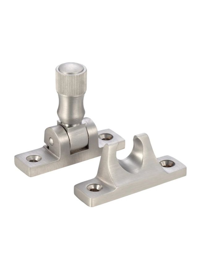 Zoo Hardware Brighton Pattern Sash Fastener - Satin Chrome