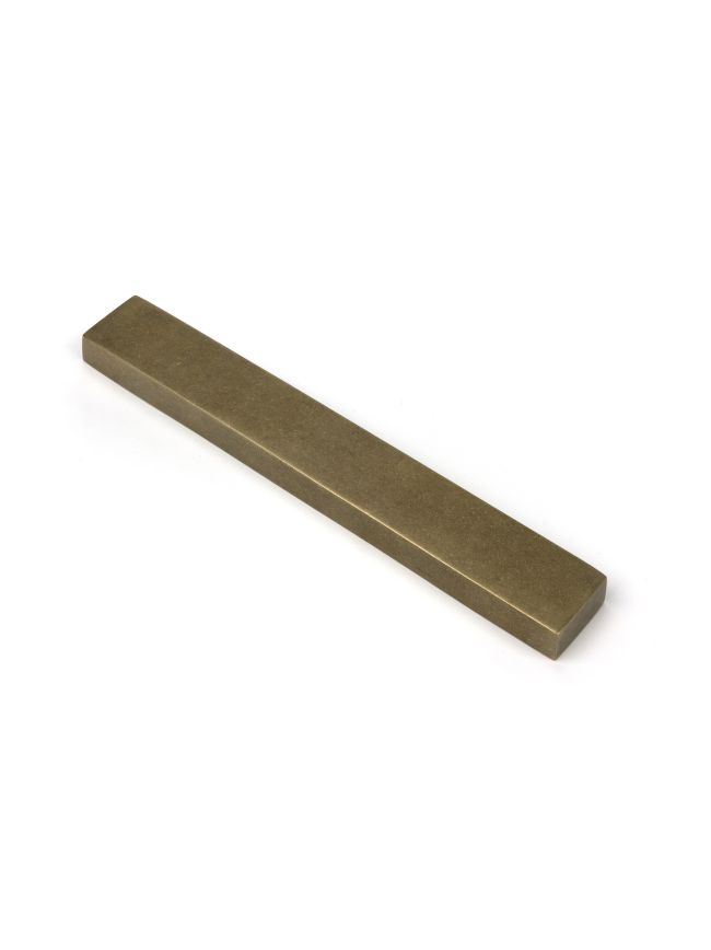 Burnished Brass Slimline External Blank Plate (Each)