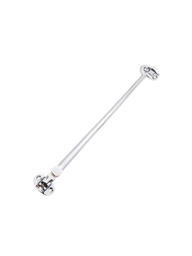 Silent Cabin Hook 12" - 300mm Polished Chrome