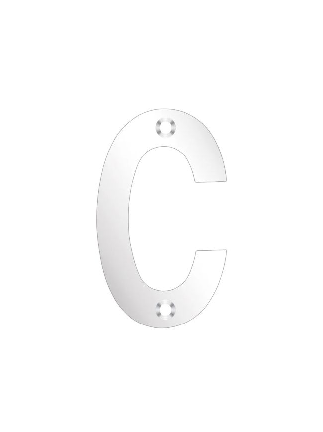 Zoo Hardware Letter - Stainless Steel