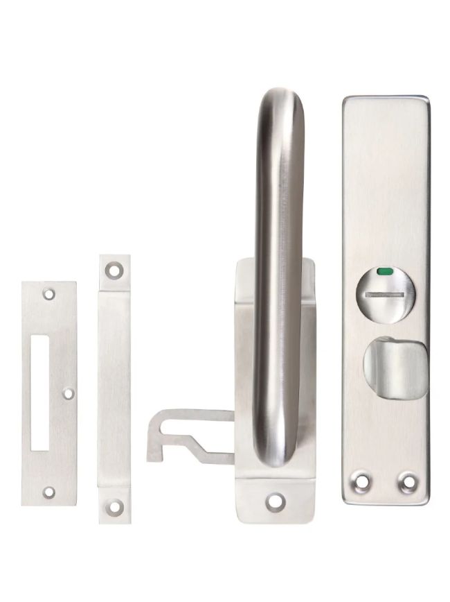 Zoo Hardware Facility Indicator - Reversible - Satin Stainless