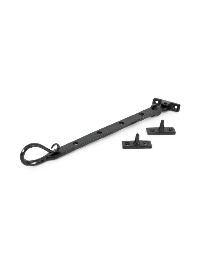 Black 10" Shepherd's Crook Stay