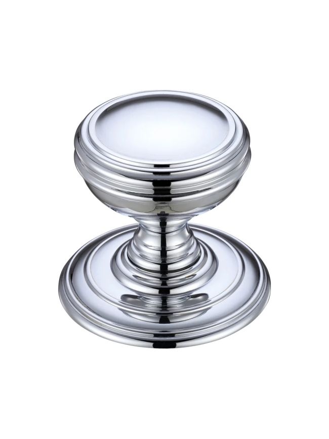 Zoo Hardware Mortice Knob - Concealed Fix - Polished Chrome