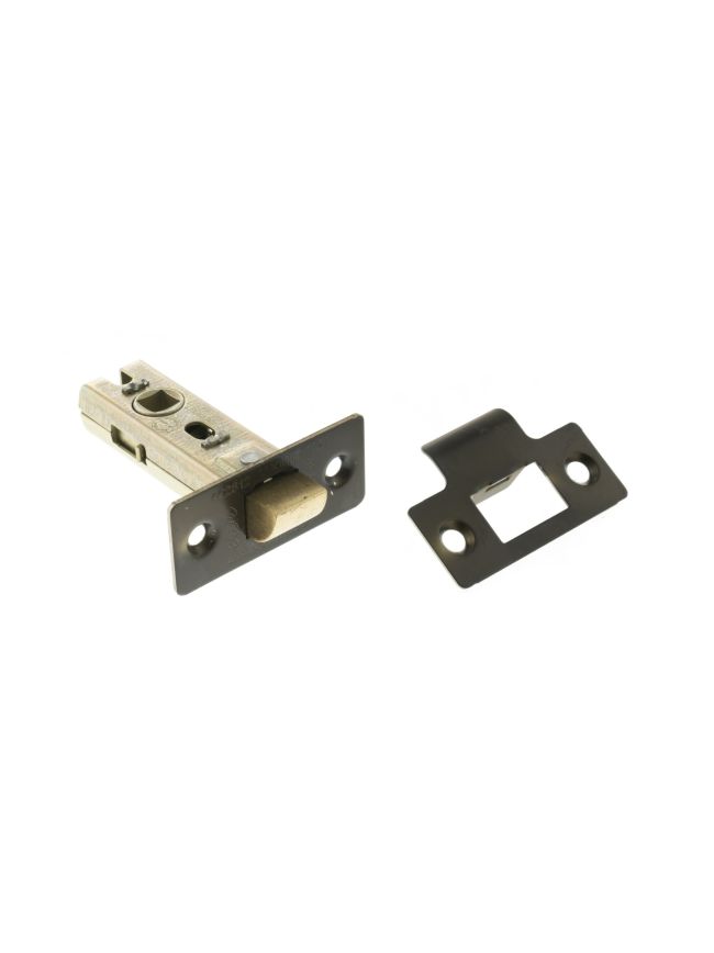 Atlantic Fire-Rated CE Marked Bolt Through Tubular Latch 2.5" - Urban Dark Bronze