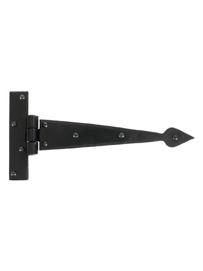 Black 9" Arrow Head T Hinge (pair)