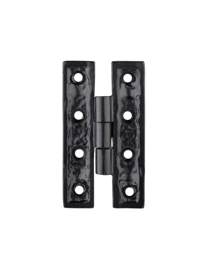 Zoo Hardware 'H' Hinge - 83mm x 45mm (Single) - Black
