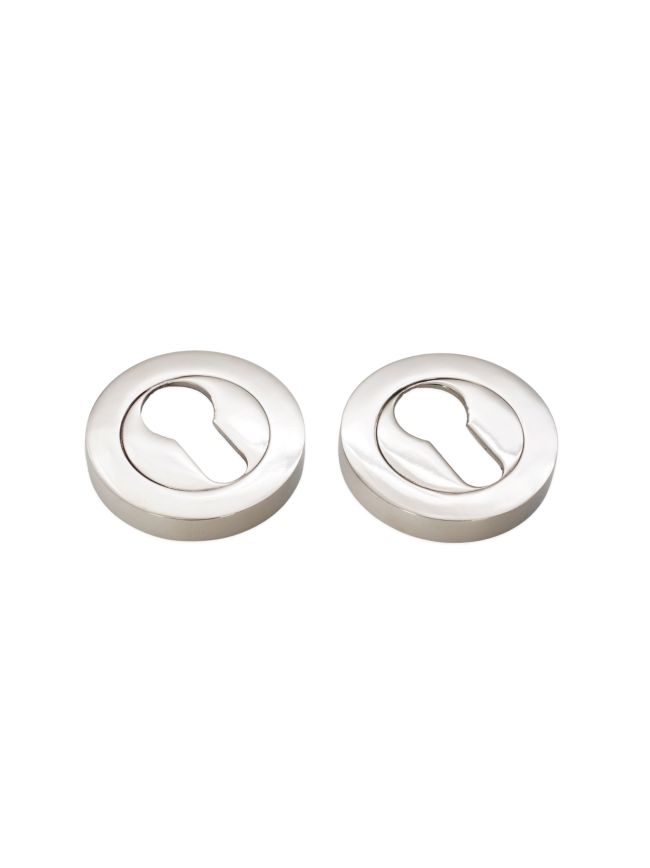 Euro Profile Escutcheon Polished Nickel