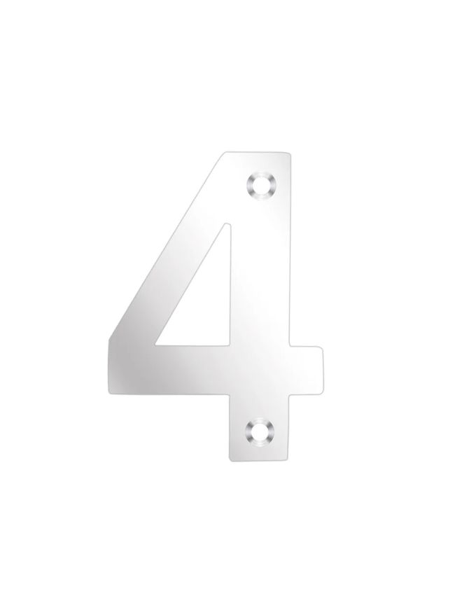 Zoo Hardware Numerals - Stainless Steel