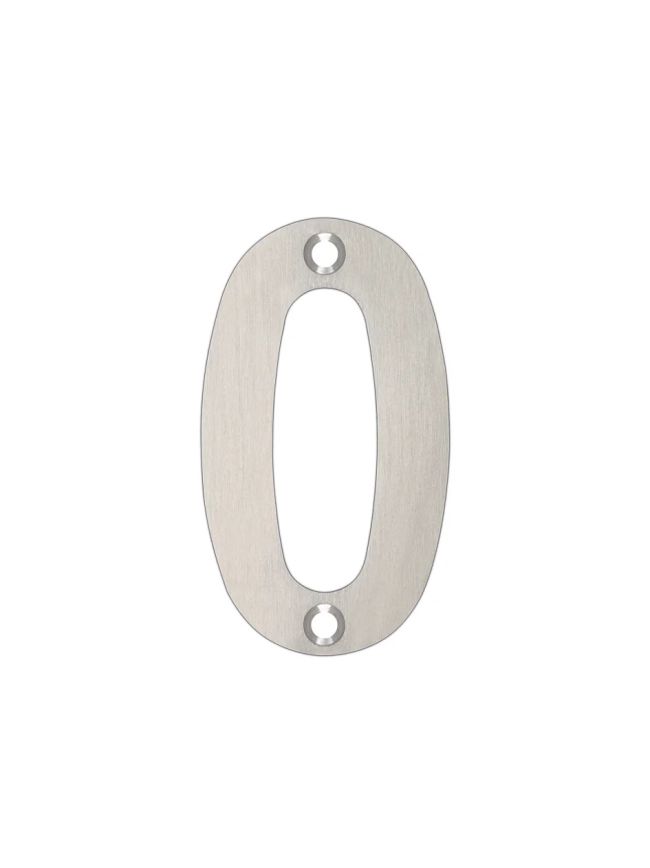 Zoo Hardware Numerals - Polished Stainless