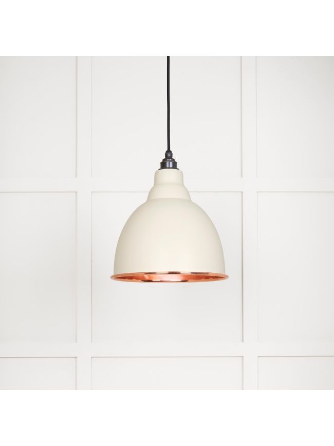 Smooth Copper Brindley Pendant in Teasel