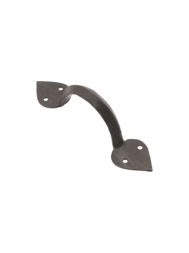 Iron Door Handle Arrow End 6" - 150mm Beeswax