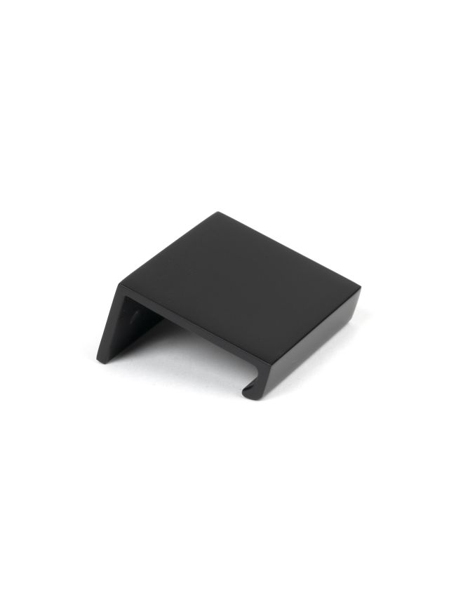 Matt Black 50mm Plain Edge Pull