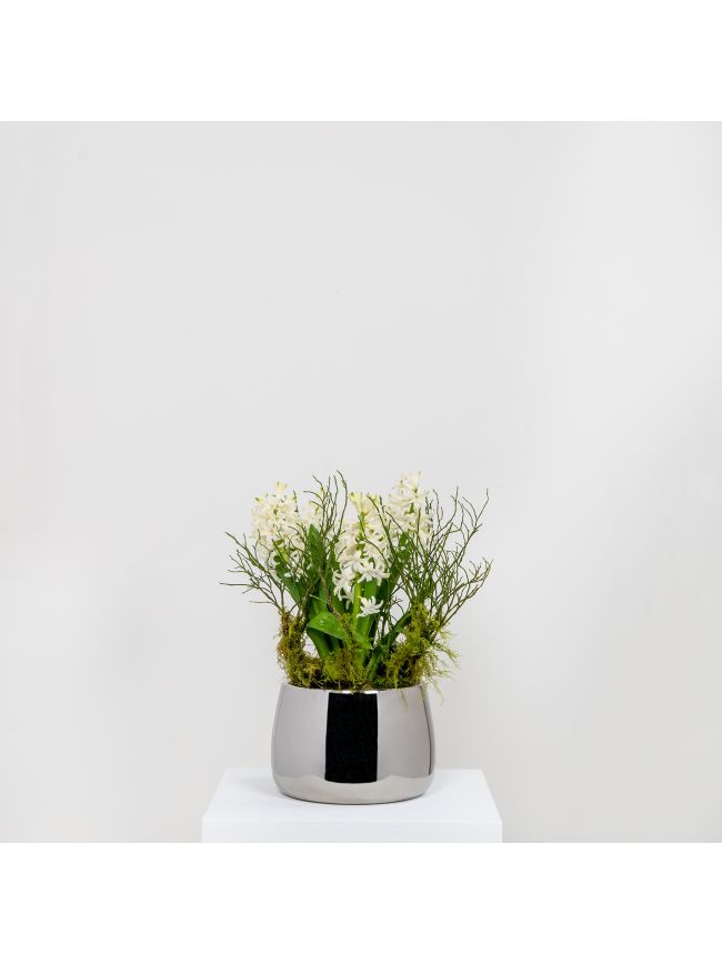 Polished Marine SS (316) 16cm Hepworth Pot