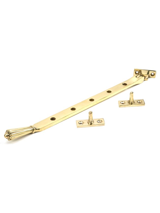 Polished Brass 12" Hinton Stay