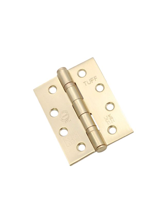CE11 Mild Steel BB Butt Hinge - Satin Brass