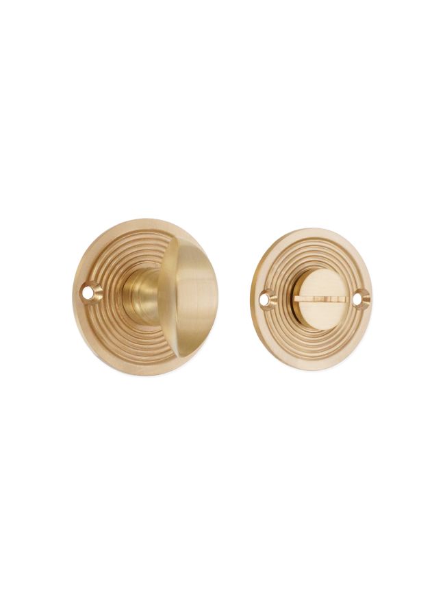 Beehive Turn & Release Satin Brass