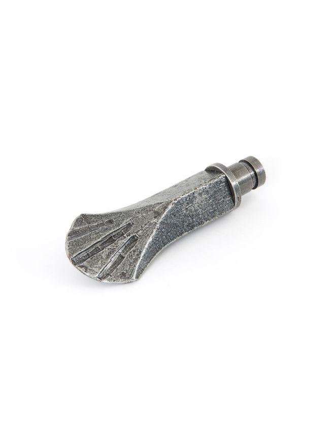 Pewter Shell Curtain Finial (pair)