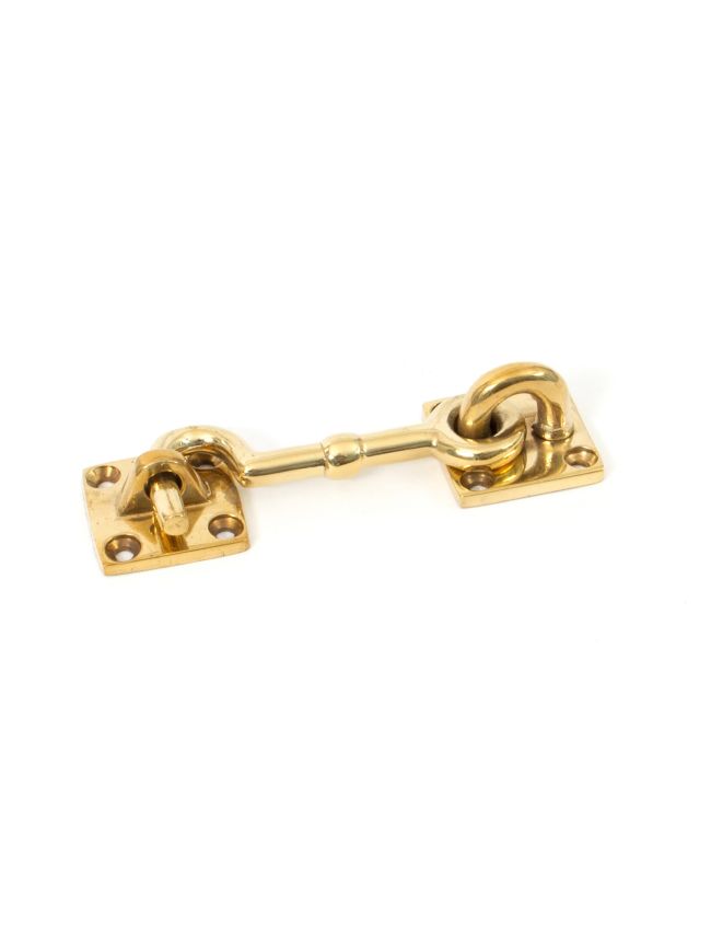 Polished Brass 3" Traditional Cabin Hook