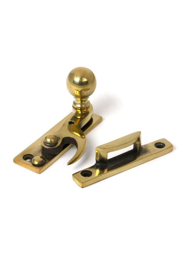Aged Brass Sash Hook Fastener