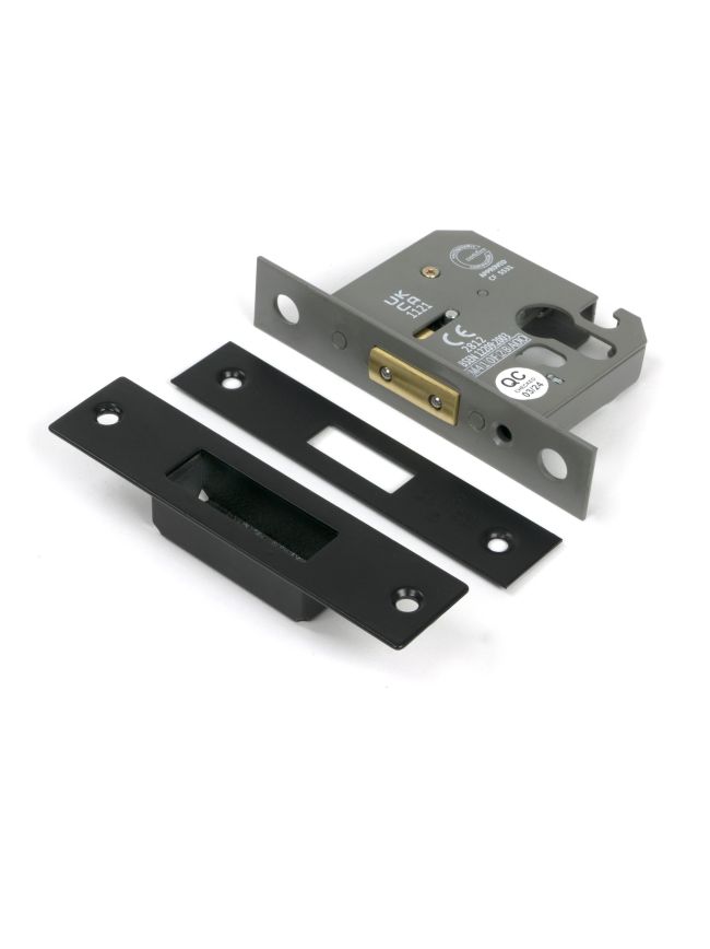 Black 2½" Euro Profile Dead Lock