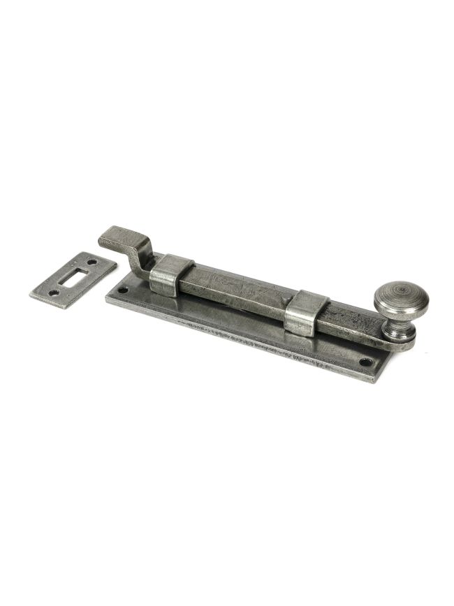 Pewter 6" Cranked Knob Bolt