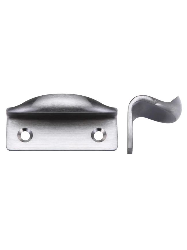 Zoo Hardware Sash Lift - 60 x 22mm - Satin Chrome