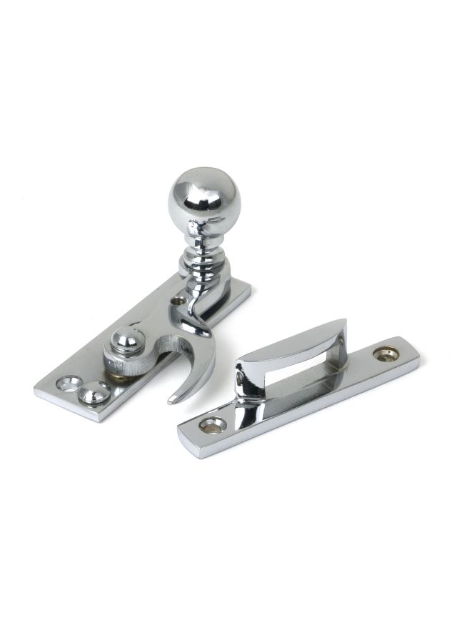 Polished Chrome Sash Hook Fastener