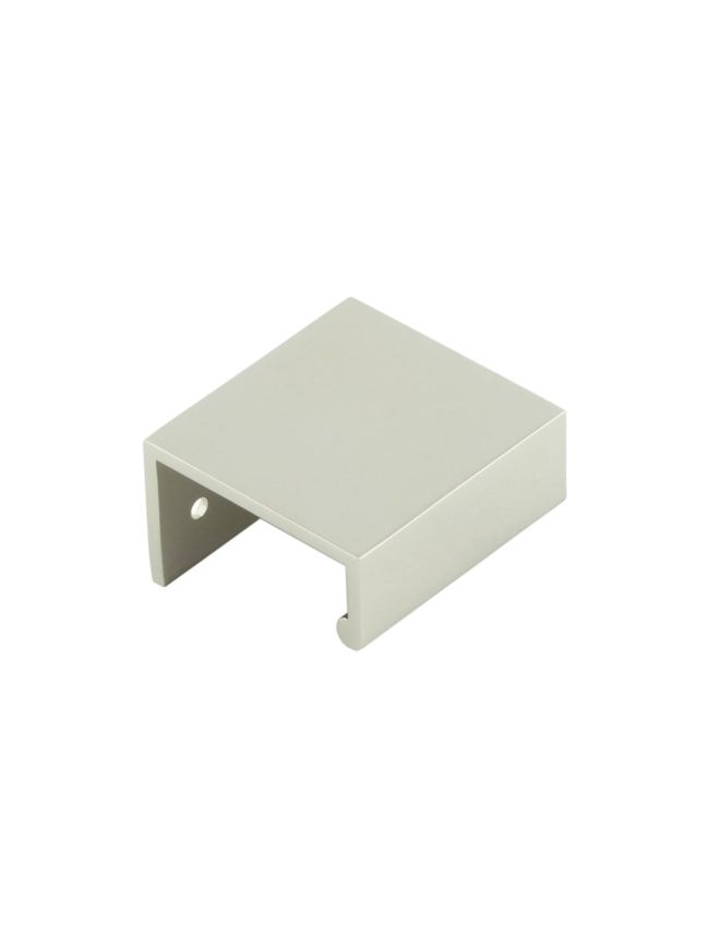 Burlington 50mm Polished Nickel Angled Edge Pull - By Frelan Hardware - BUR910PN