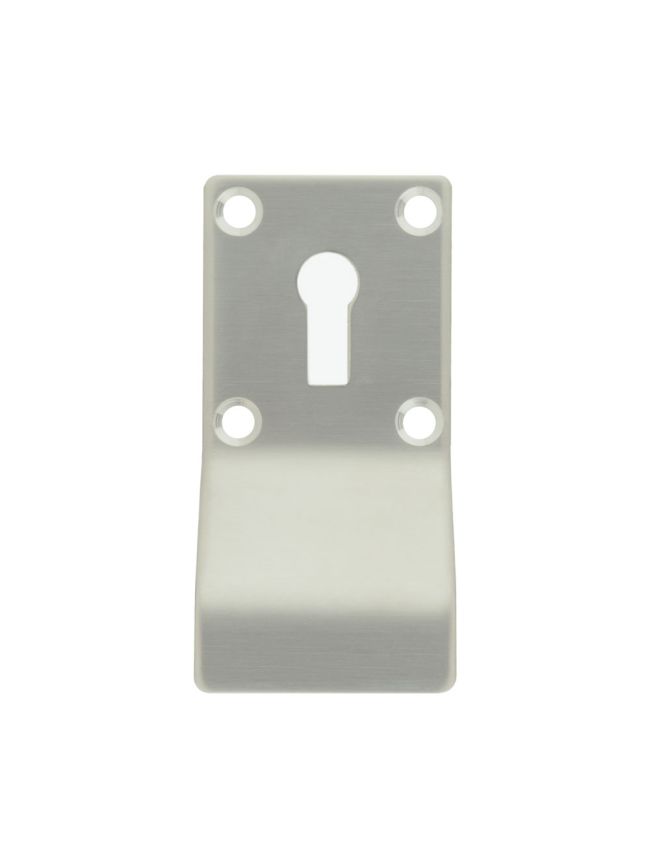 Cylinder Pull for Standard Keyway Satin Stainless Steel - By Frelan Hardware - JSS40STD