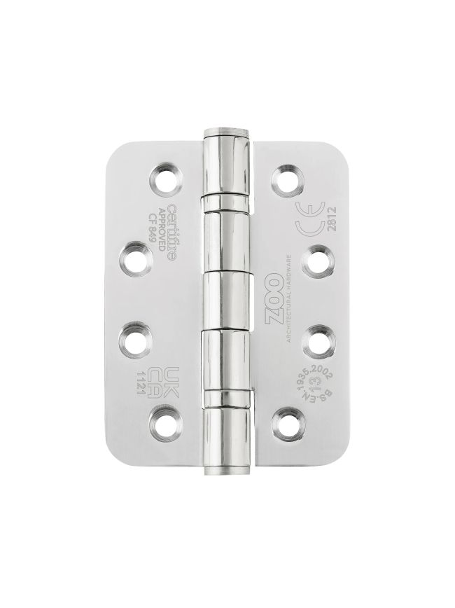 Zoo Hardware Grade 13 Ball Bearing Hinge - SS201 - Radius - CF849 - Stainless Steel