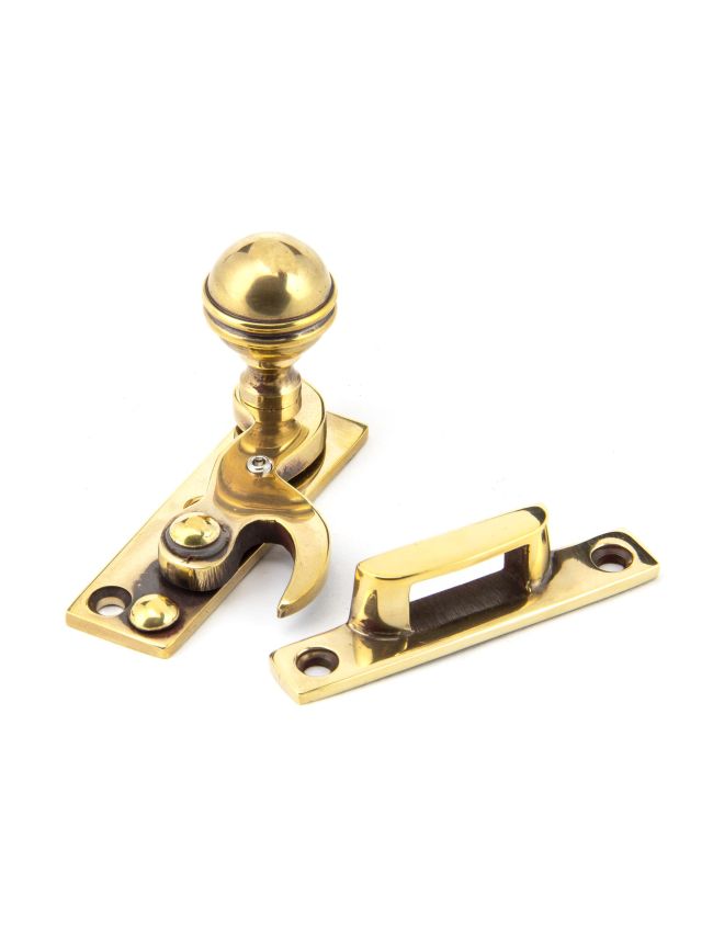 Aged Brass Prestbury Sash Hook Fastener