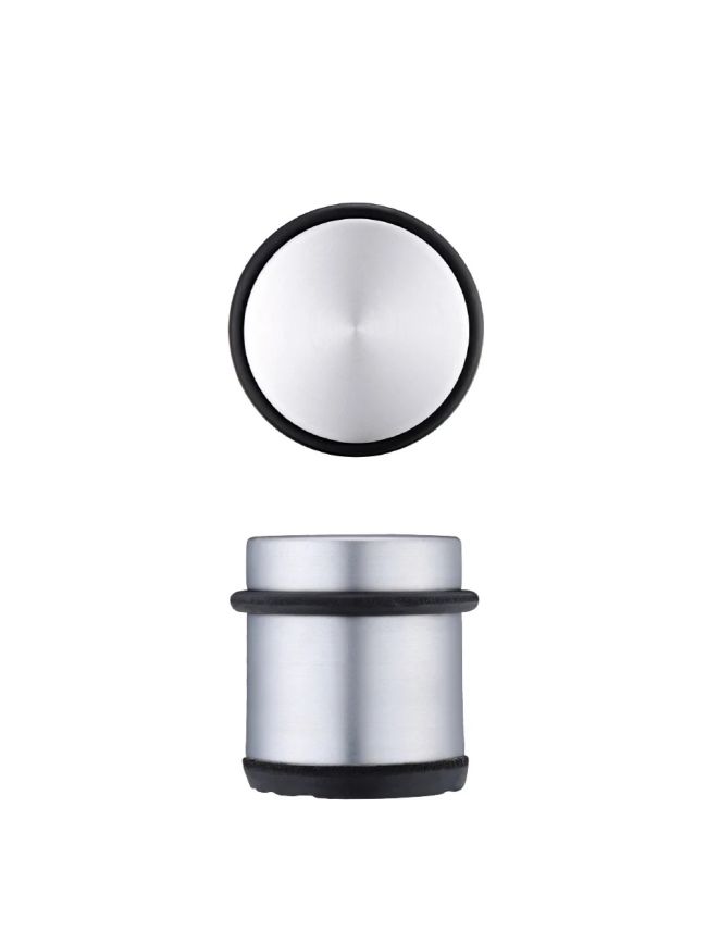 Zoo Hardware Portable Pillar Door Stop 770g - Satin