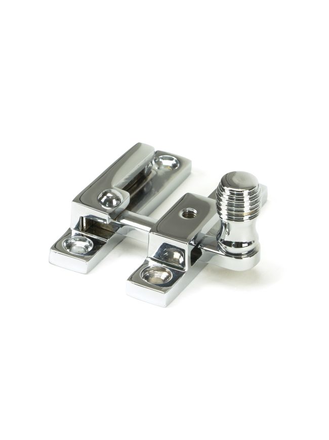 Polished Chrome Beehive Quadrant Fastener - Narrow