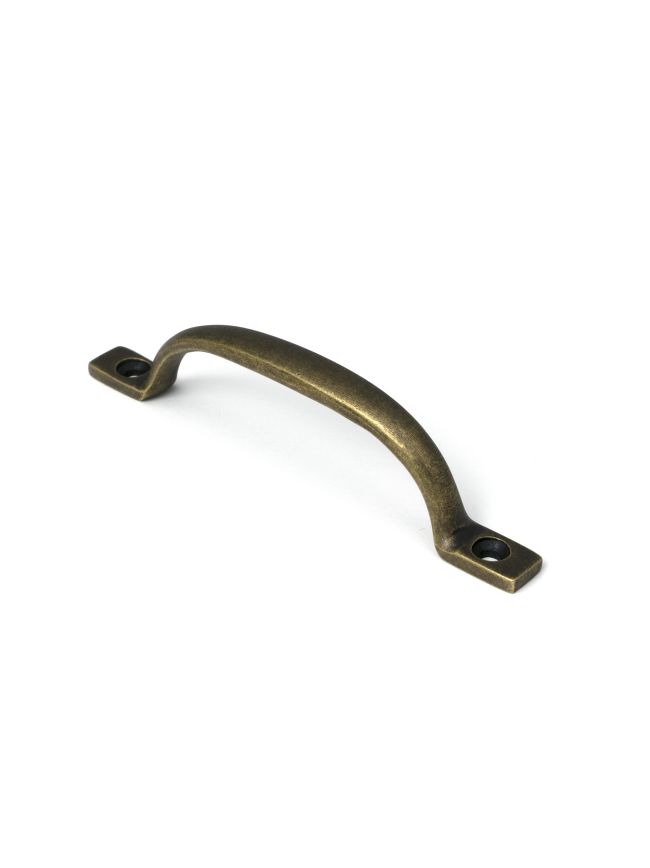 Burnished Brass Slim Sash Pull