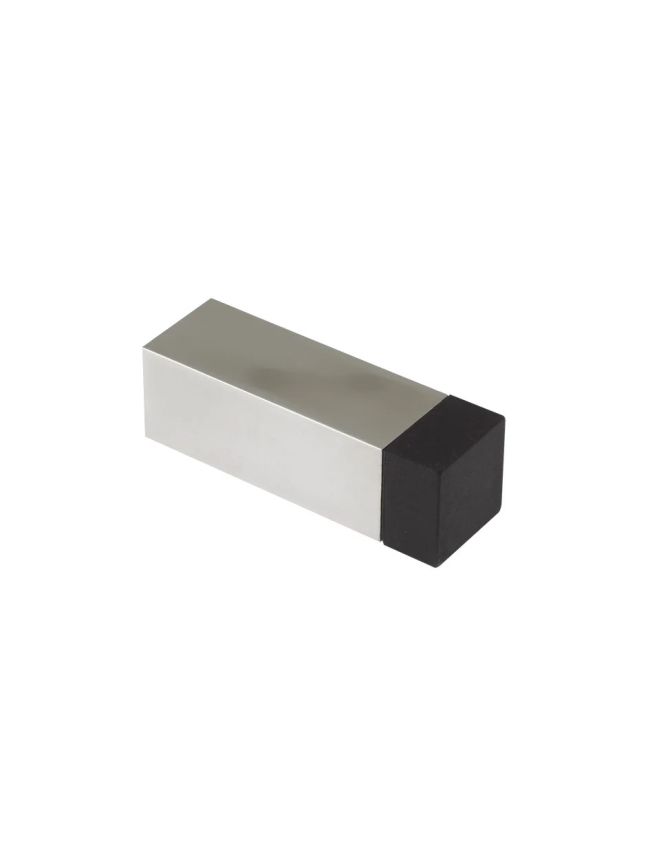 Zoo Hardware Square Door Stop 65mm - Polished Stainless