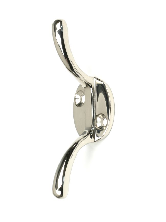 Polished Nickel Newbury Cleat Hook