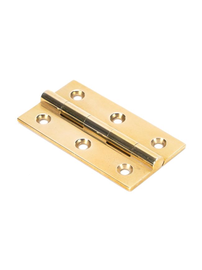 Polished Brass 2.5" Butt Hinge (pair)