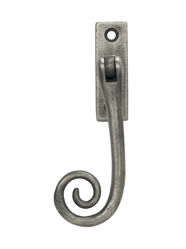 Antique Pewter Slim Monkeytail Espag - LH