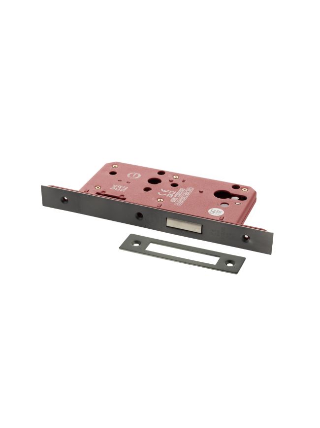 Atlantic DIN Euro Profile Deadlock Double Throw 60mm backset - Matt Gun Metal