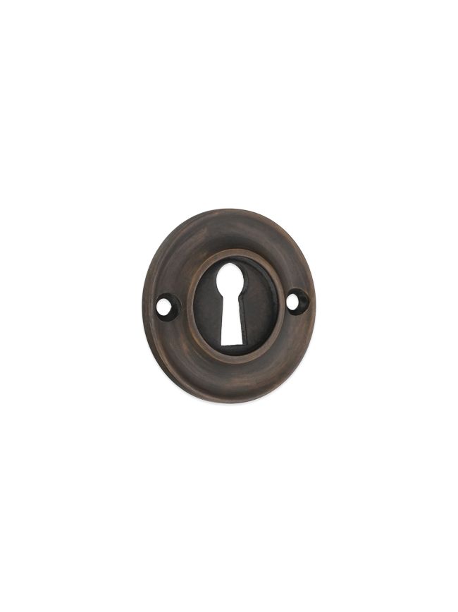 Slimline Standard Escutcheon Matt Antique