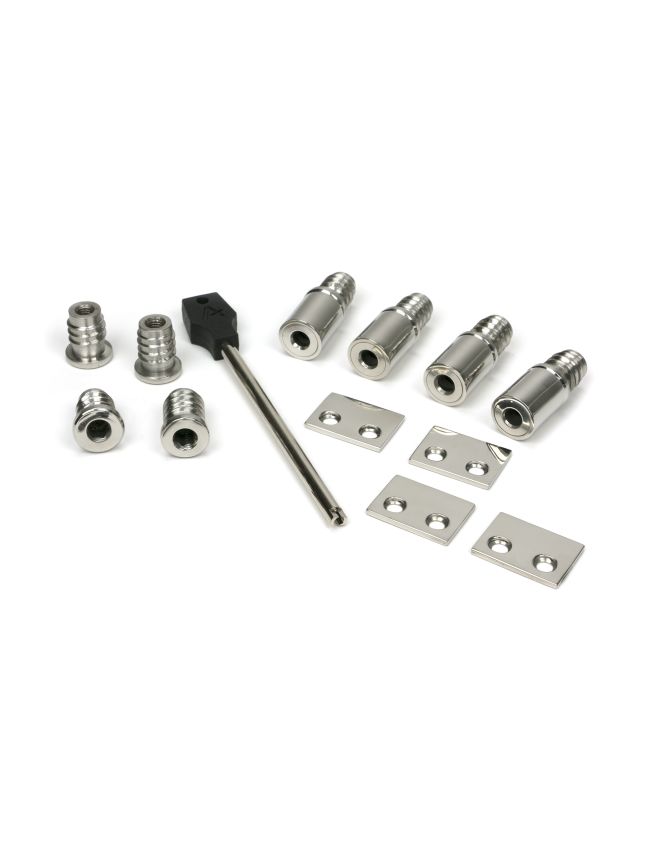 Polished Marine SS (316) Secure Stops (Pack of 4)