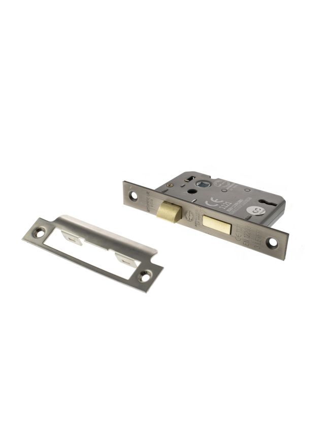 Atlantic 3 Lever Key Sashlock [CE] Keyed Alike - Matt Gun Metal