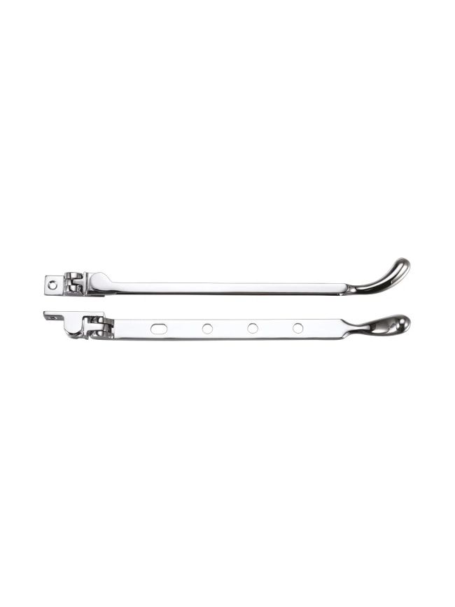 Zoo Hardware Bulb End Casement Stay - Polished Chrome