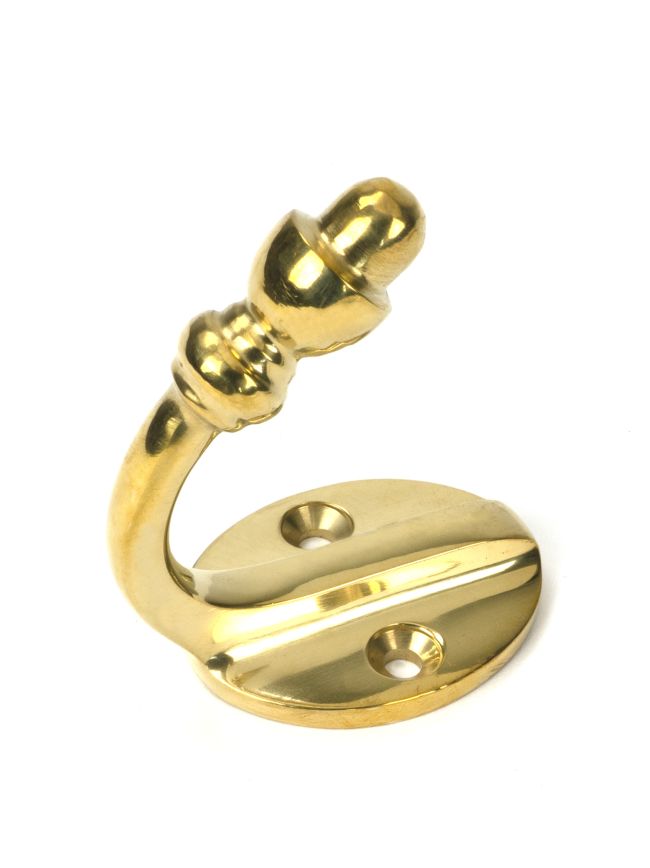 Polished Brass Coat Hook