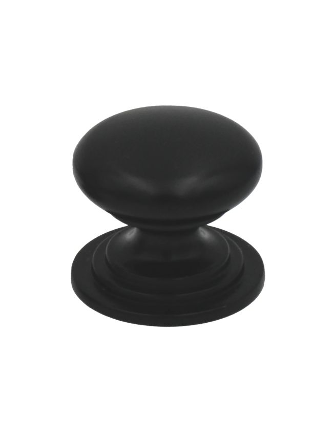 Zoo Hardware Top Drawer Fittings 37mm knob - Black